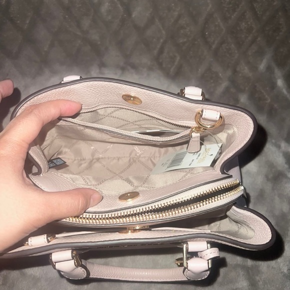 Michael Kors Camille Small Satchel (soft Pink) - Picture 5 of 12